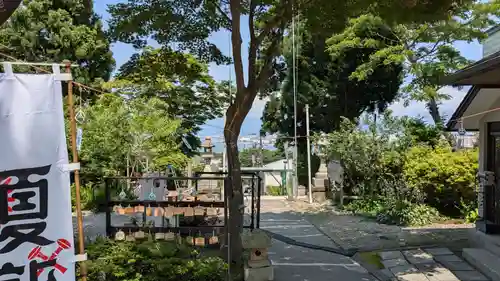 船魂神社の庭園