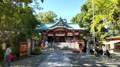 多摩川浅間神社の本殿・本堂