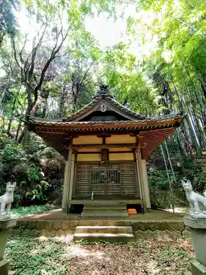 小山稲荷社の本殿・本堂
