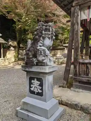 大矢田神社の狛犬