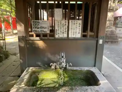 髙牟神社の手水舎