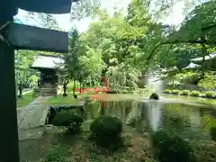 鳥海月山両所宮の庭園