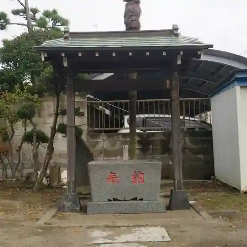 梅田稲荷神社の手水舎