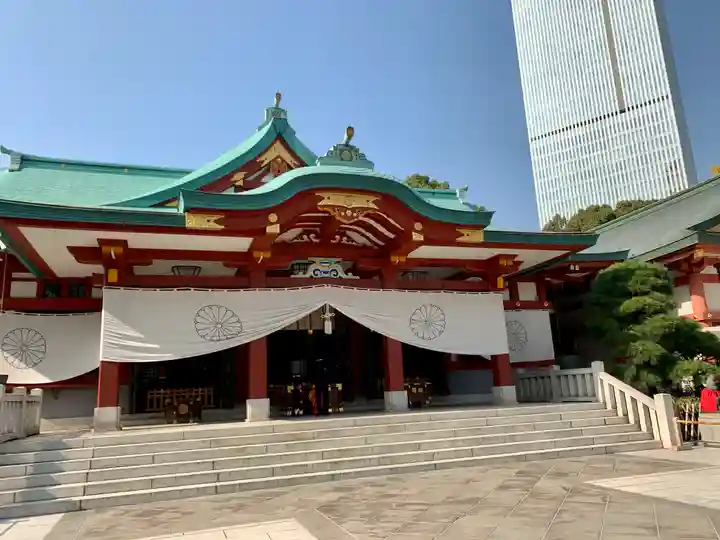 日枝神社の本殿・本堂