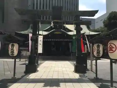 虎ノ門金刀比羅宮の鳥居