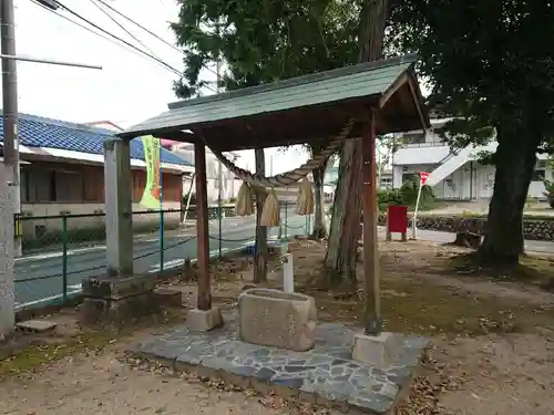 川俣神社の手水舎