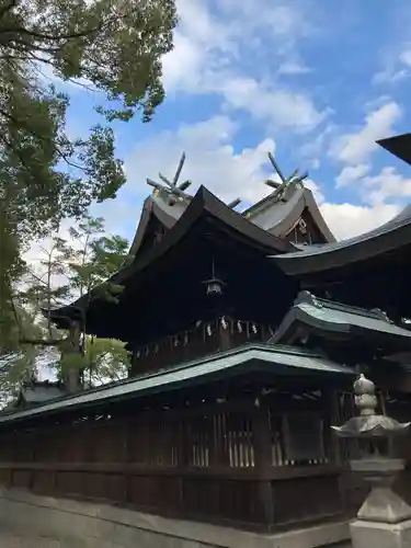 魚吹八幡神社の本殿・本堂