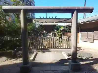 厳嶋神社の鳥居