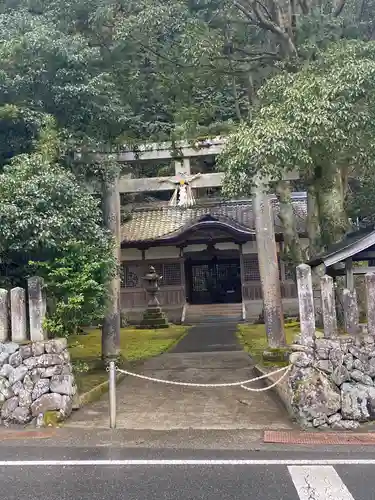 大沢神社の鳥居