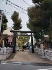 高円寺氷川神社の鳥居