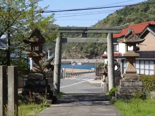 大穴持伊那西波岐神社（出雲大社摂社）の鳥居