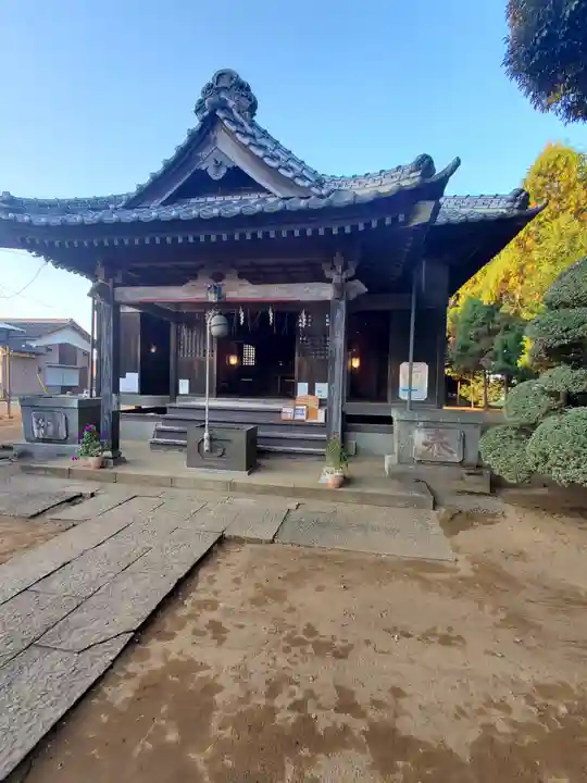 伏木香取神社の本殿・本堂