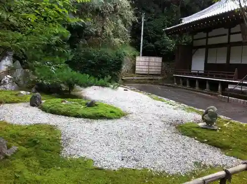 石山寺の庭園