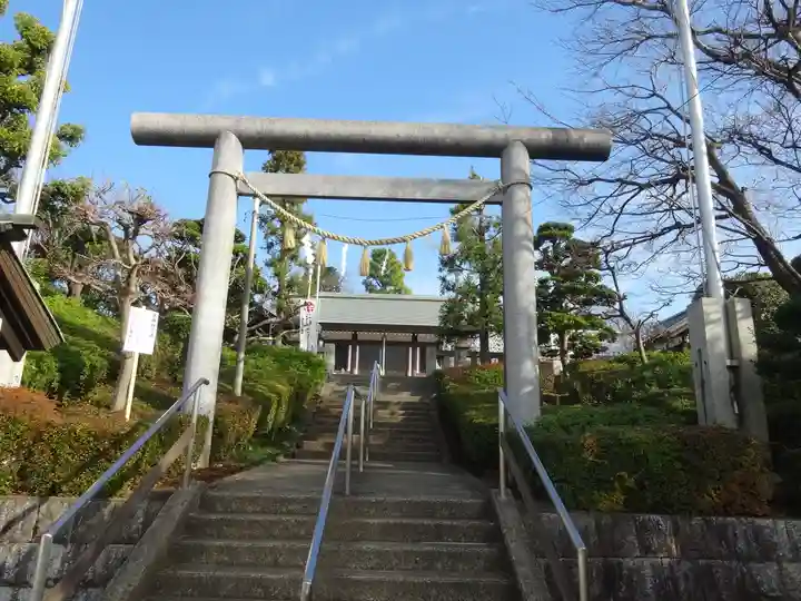 杉山神社の鳥居