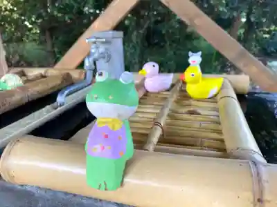 網戸神社の手水舎