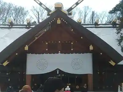 北海道神宮の本殿・本堂