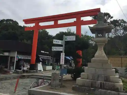 淡嶋神社の鳥居