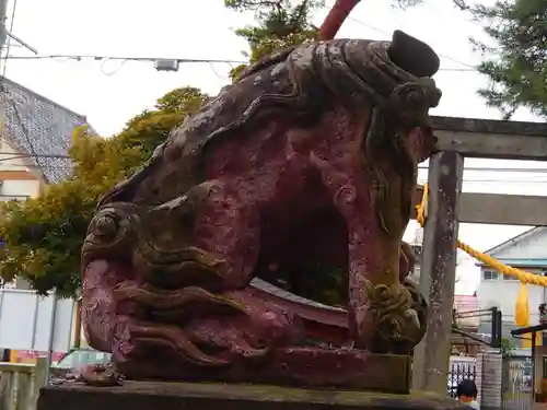 行田八幡神社の狛犬