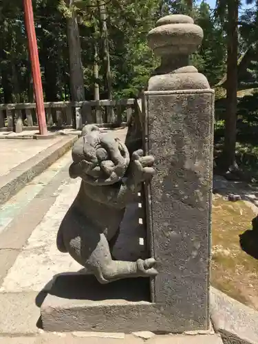 岩木山神社の狛犬