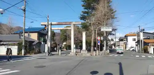 桐生天満宮の鳥居