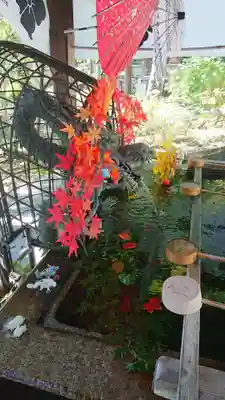 若宮神明社の手水舎