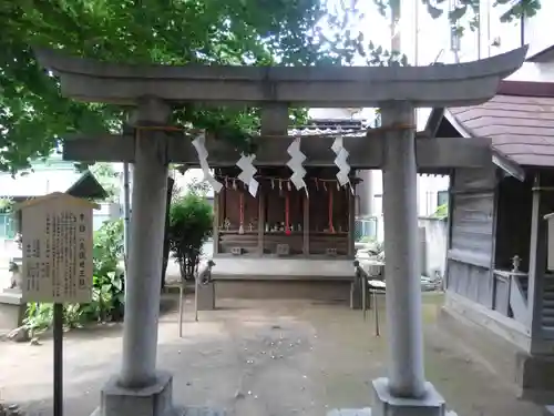 千住神社の鳥居