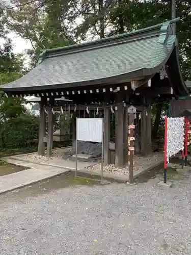 所澤神明社の手水