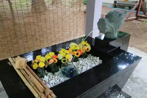 大谷地神社の手水舎