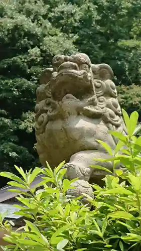 根岸八幡神社の狛犬