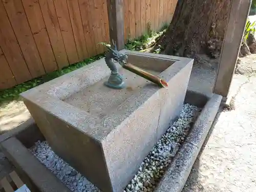 鷲宮神社の手水