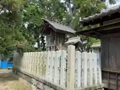 深田神明社の本殿