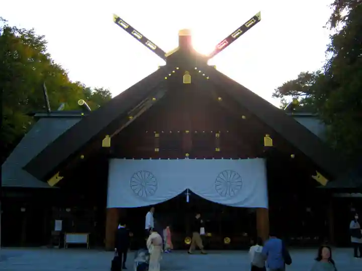北海道神宮の本殿・本堂