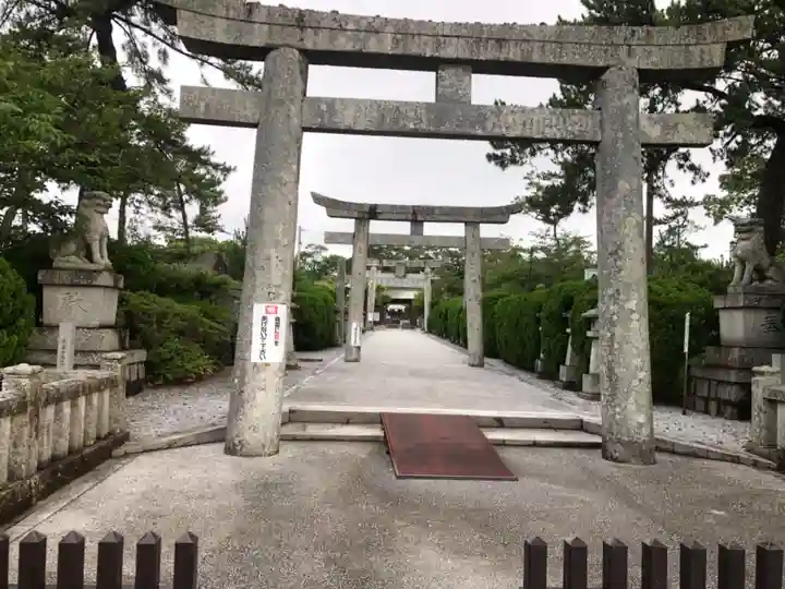 綱敷天満宮の鳥居