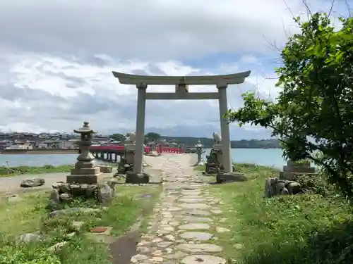 大湊神社（雄島）の鳥居