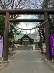 月寒神社の鳥居