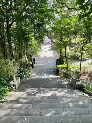 大稲荷神社の景色