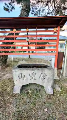 青梅神社の手水舎