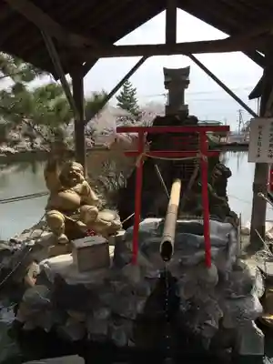 御嶽山 白龍神社の手水舎