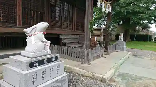 淡海國玉神社の狛犬