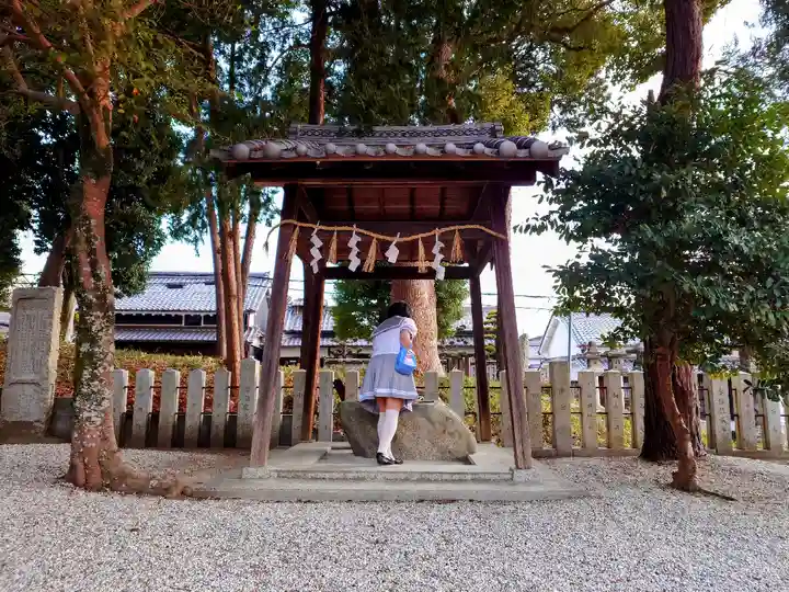 久米御縣神社の手水舎