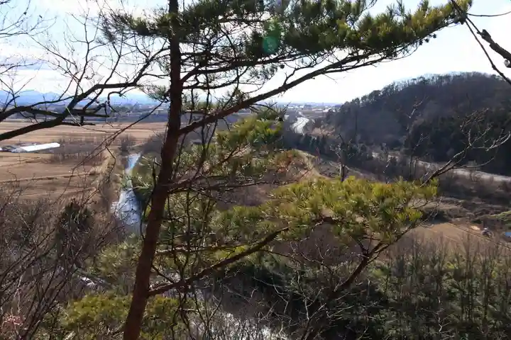 岩色神社の景色