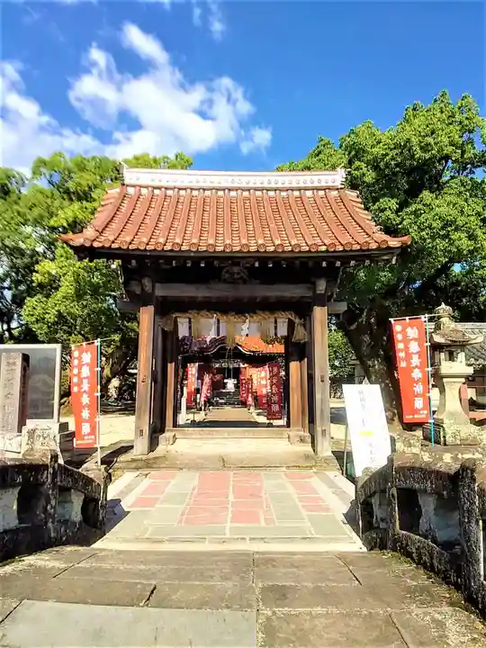 香椎神社の山門・神門