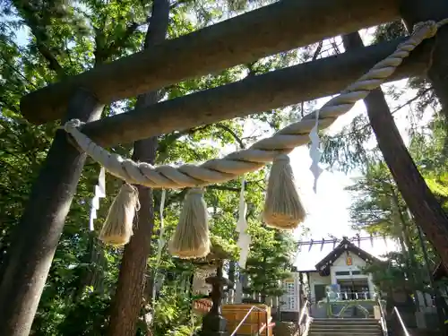 手稲神社の鳥居