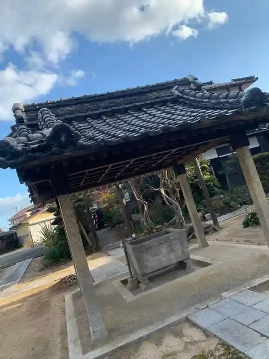 本龍寺の手水舎