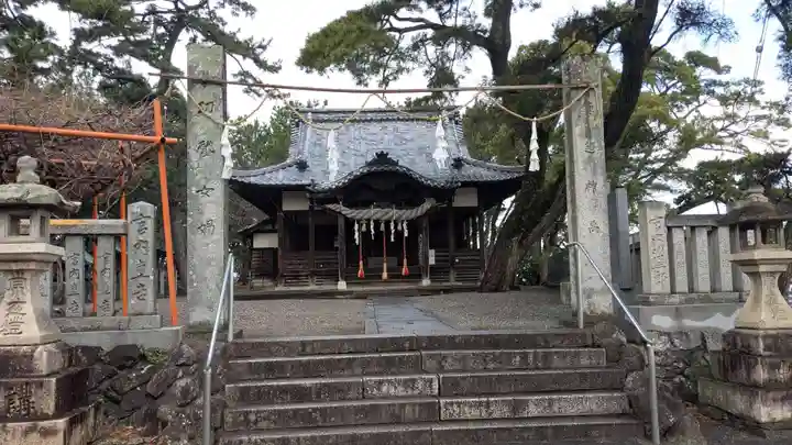 五色濱神社の鳥居