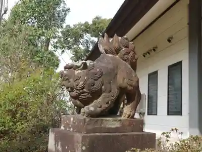 四條畷神社の狛犬