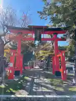生島足島神社の鳥居