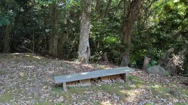 黒島神社の庭園