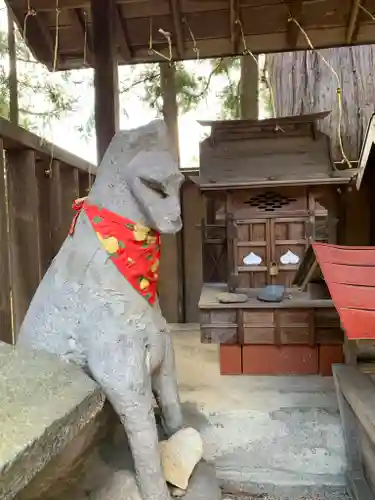 花巻神社の狛犬