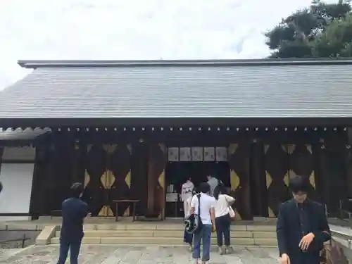 松陰神社の本殿